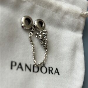 Pandora Silver Safety Chain Charm